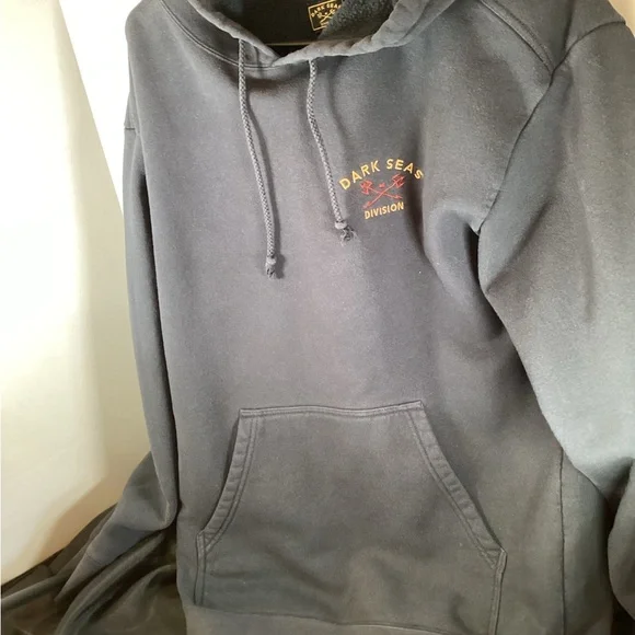 Dark Sea’s Division Men’s Navy Blue Hoodie. Size Medium - Picture 1 of 5